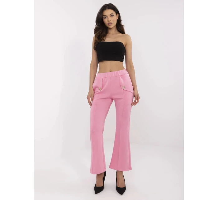 Nohavice DHJ SP 20518.12 pink