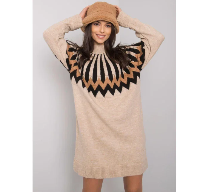 LC SK 0098 Šaty.37X béžová