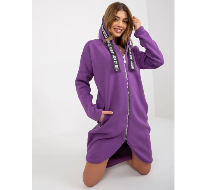 Mikina RV BL 6683.00P tmavo fialová Mikina RV BL 6683.00P tmavo fialová