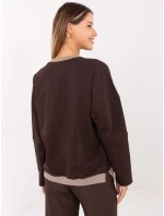 Bluzka RV BZ model 21406686 ciemny brązowy - FPrice