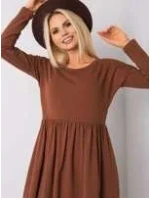 Šaty RV SK 5889.41P hnedá Šaty RV SK 5889.41P hnedá