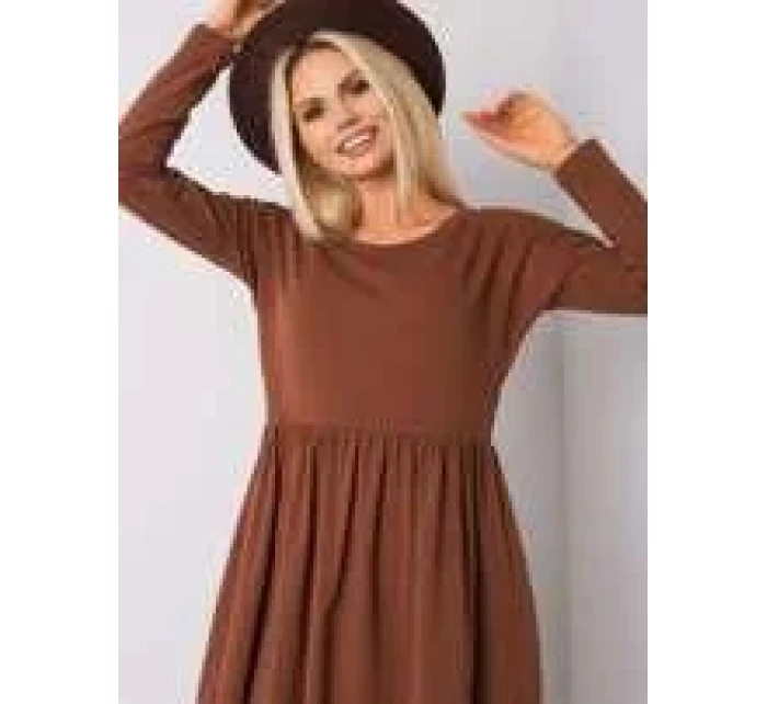 Šaty RV SK 5889.41P hnedá Šaty RV SK 5889.41P hnedá