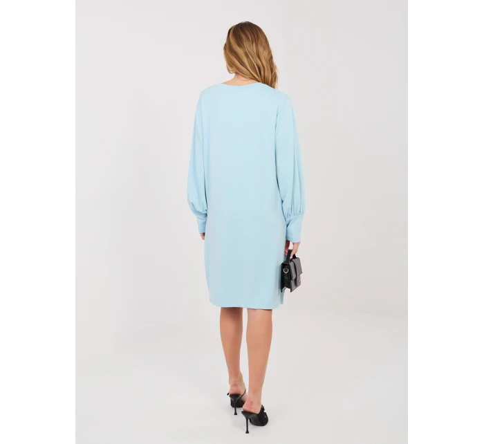 RV SK šaty A1059.17 svetlomodré
