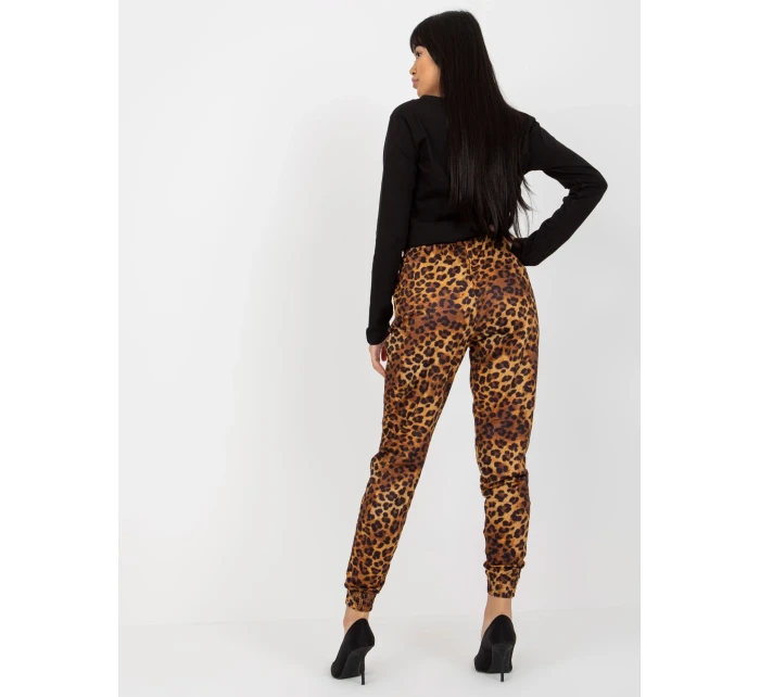 Nohavice VI SP 150.38P čierna a béžová