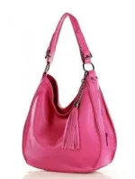 Dámska prírodné kožená taška model 146597 - Mazzini