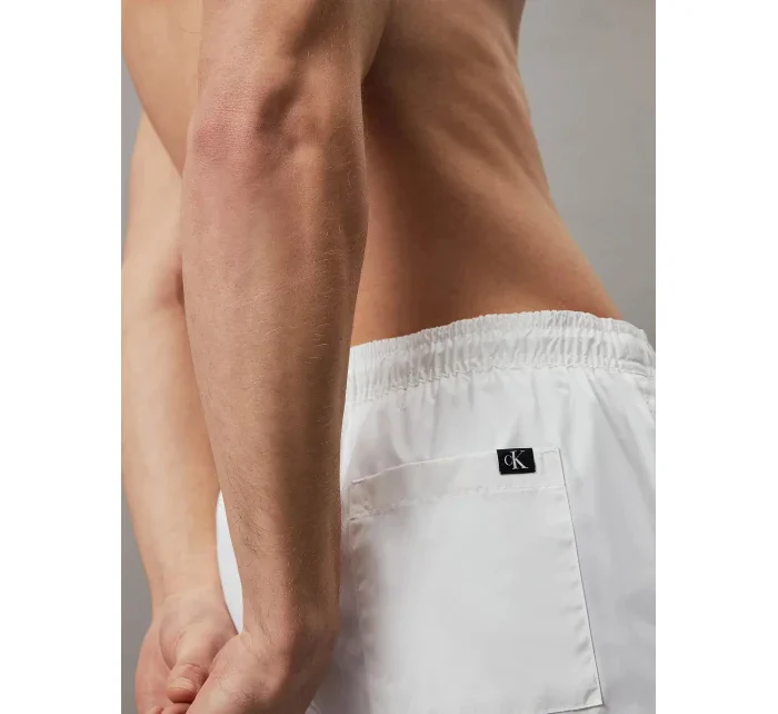 Pánske plavky KM0KM01015 YCD white - Calvin Klein Pánske plavky KM0KM01015 YCD white - Calvin Klein