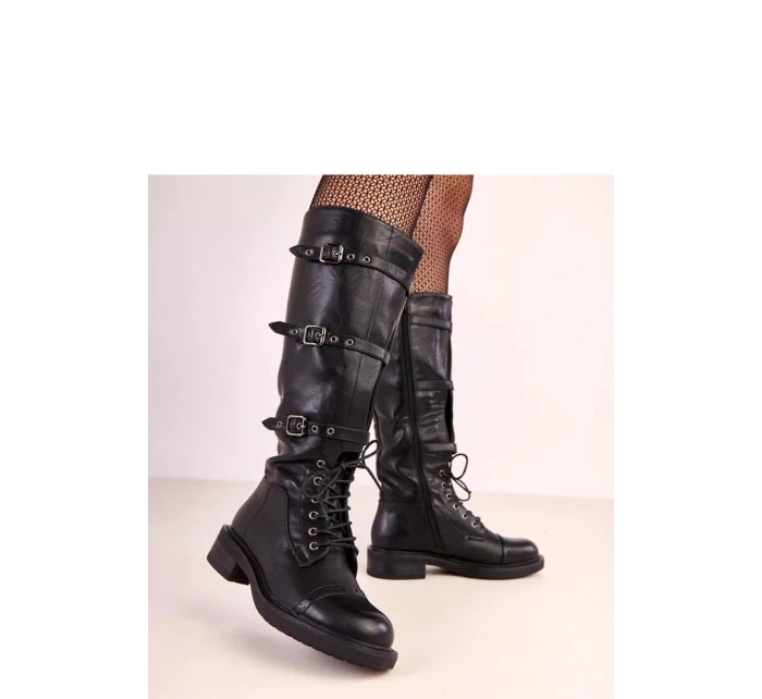 Dámske topánky E8663 Black - Yolera