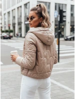 Dámská přechodná prošívaná bunda camel Dstreet model 21970051 - FashionStreet