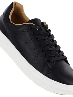 Pánska čierna športová obuv Vanhorn 18300