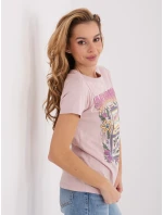 T shirt model 21791067 jasny różowy - FPrice