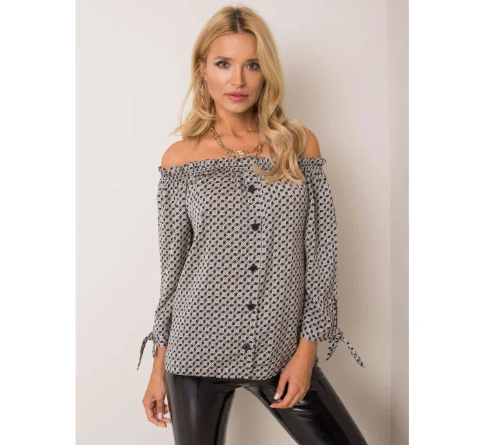 Halenka model 17355616 černobílá - FPrice