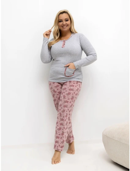 DU PI pyžamo FP 508.57 sivé