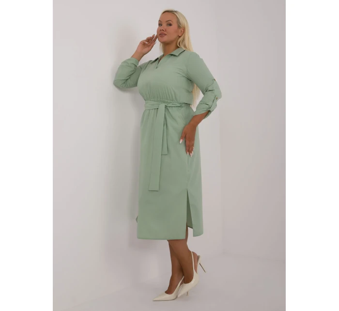 Sukienka LK SK model 20473626 pistacjowy - FPrice