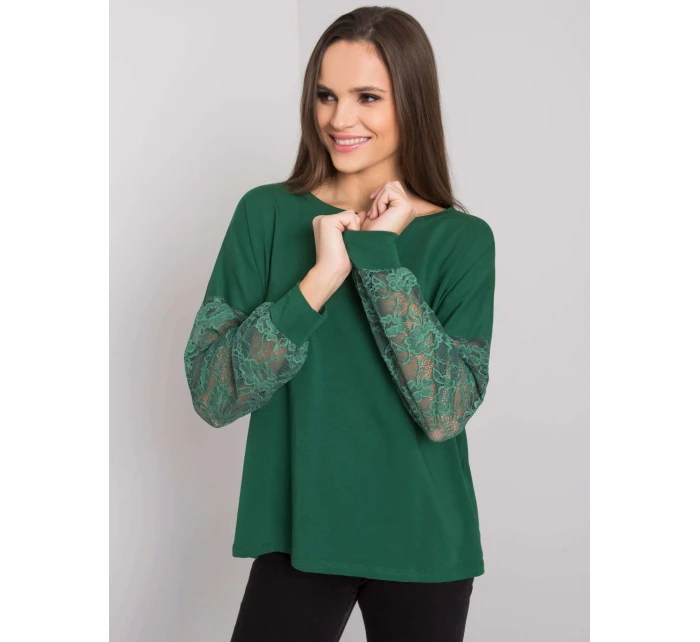 Blúzka RV BZ 7342.03 tmavo zelená Blúzka RV BZ 7342.03 tmavo zelená