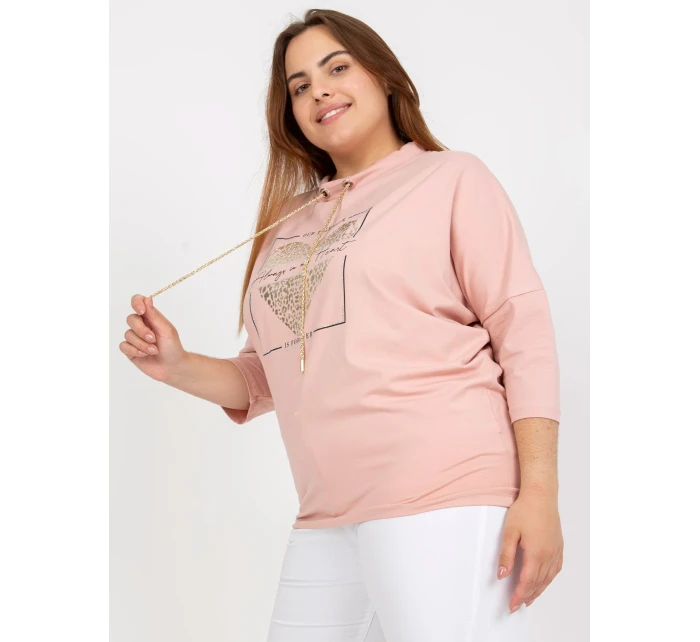 Blúzka RV BZ 7485.13P svetlo ružová