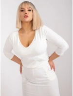 Šaty RV SK model 17217025 ecru - FPrice Šaty RV SK model 17217025 ecru - FPrice