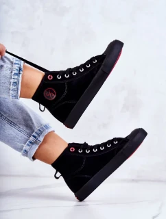 Dámské vysoké tenisky Cross Jeans JJ2R4055C černá