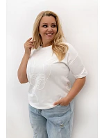 Tričko vo veľkosti plus size, model 230455 Relevance