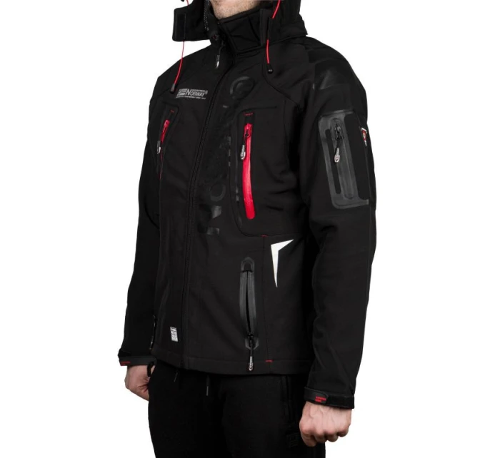 Geographical Norway Techno Softshell Jacket M WU6068-GN-BLACK Geographical Norway Techno Softshell Jacket M WU6068-GN-BLACK