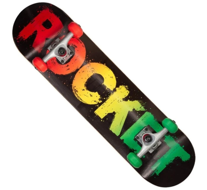 Rocket Rasta Fade 8" skateboard RKT-COM-1535 Rocket Rasta Fade 8" skateboard RKT-COM-1535