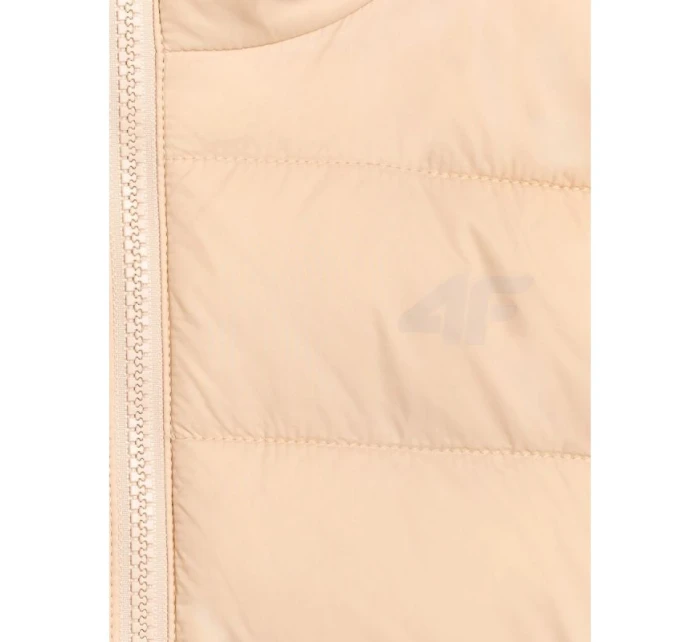 Dievčenská bunda so syntetickou výplňou 4F 4FJRAW25TDJAF0816-83S