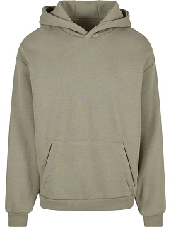 NM 011 Těžká unisex mikina s kapucí model 22443488 pale olive - New Morning Studios