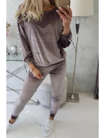 Velúrová súprava Love grey