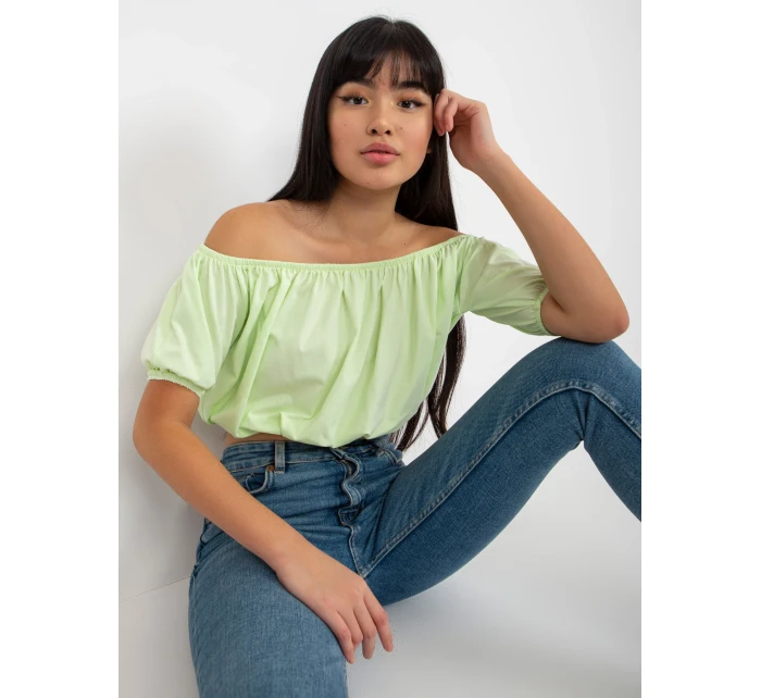 Dámska blúzka EM BZ HS 20 257.40x mentolová - FPrice