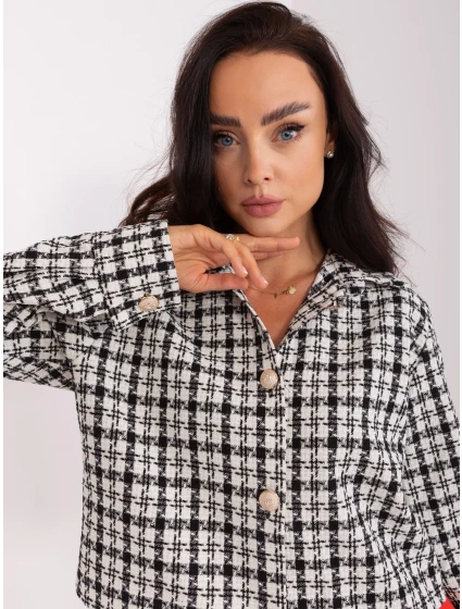 Bunda LK KR 509432.27 čiernobielych Bunda LK KR 509432.27 čiernobielych