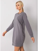Šaty RV TU 5184.93P tmavo šedá