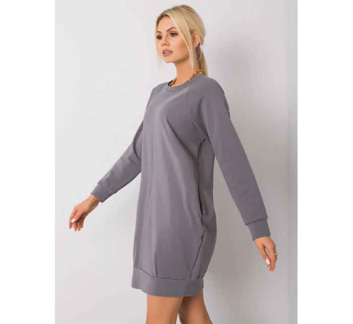 Šaty RV TU 5184.93P tmavo šedá