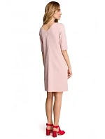 Dámské šaty S113 pudrové - Stylove Dámské šaty S113 pudrové - Stylove