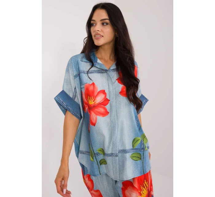 Košeľa s krátkym rukávom 198386 Italy Moda