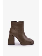 Topánky na podpätku model 204677 Step in style Topánky na podpätku model 204677 Step in style