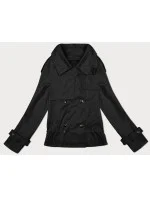 Čierne sako s podšívkou a klopami (1802#-1) Čierne sako s podšívkou a klopami (1802#-1)