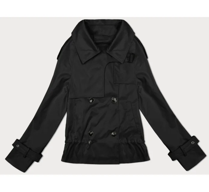 Čierne sako s podšívkou a klopami (1802#-1) Čierne sako s podšívkou a klopami (1802#-1)