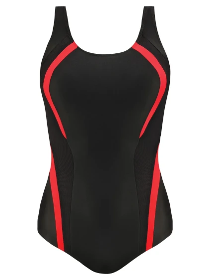 Dámské jednodílné plavky Atlantic sport model 20913951 - Self Dámské jednodílné plavky Atlantic sport model 20913951 - Self