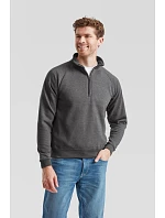 Fruit of the Loom Premium Zip Neck Sweat Mikina s 1/4 zipsom 16.2032 biela