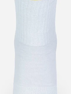 Mr. Socks L 05004 Tenisové ponožky „Basic“ 88.5004 biele/žlté