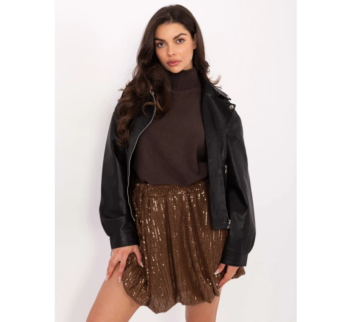 Sukňa MI SD 271360.74 hnedá Sukňa MI SD 271360.74 hnedá