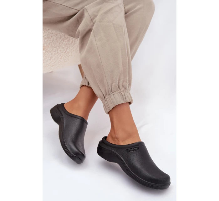 Dámske penové papuče - čierne Parissa