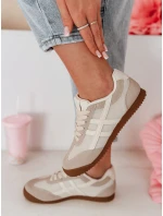Dámske športové tenisky RUNLUX beige FashionStreet ZY0787 Dámske športové tenisky RUNLUX beige FashionStreet ZY0787