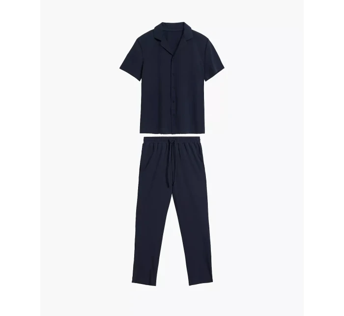 model 20905101 pyžamo kr/r S2XL pánské pyžamo na zip - Atlantic model 20905101 pyžamo kr/r S2XL pánské pyžamo na zip - Atlantic