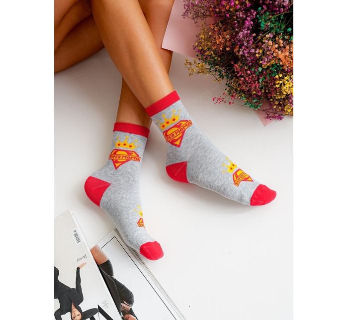Dámske ponožky Milena 0200 Super mom 37-41