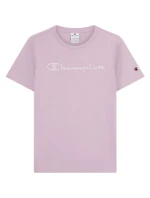 Champion dámske tričko SS Tee pink 118382 VS100