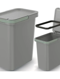 Odpadkové koše 12 L SYSTEMA SORTIBOX SMOOTH GRAY detské