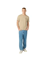 Pánske tričko Champion SS Tee beige 221798 MS041 pánske