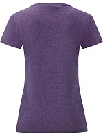 Fruit of the Loom Lady-Fit Valueweight T Dámske tričko 16.1372 heather purple Fruit of the Loom Lady-Fit Valueweight T Dámske tričko 16.1372 heather purple