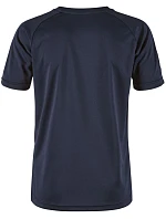 Craft Teamwear Squad Go Contrast Jersey Jr Detské kontrastné športové tričko 82.2727 tmavomodré Craft Teamwear Squad Go Contrast Jersey Jr Detské kontrastné športové tričko 82.2727 tmavomodré
