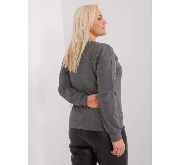 Bluzka RV BZ model 19349329 ciemny szary - FPrice